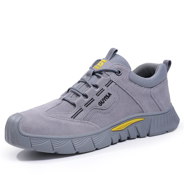 0266FKV Suede Low-Cut Safety Sneaker