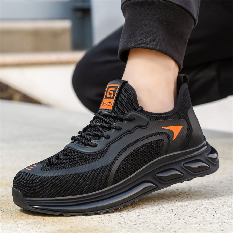 Lightweight Knit Safety Sneaker model 0292 in use, view 5