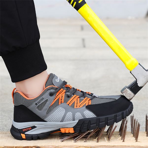 1105 Hiker-Style Low Safety Shoe in use