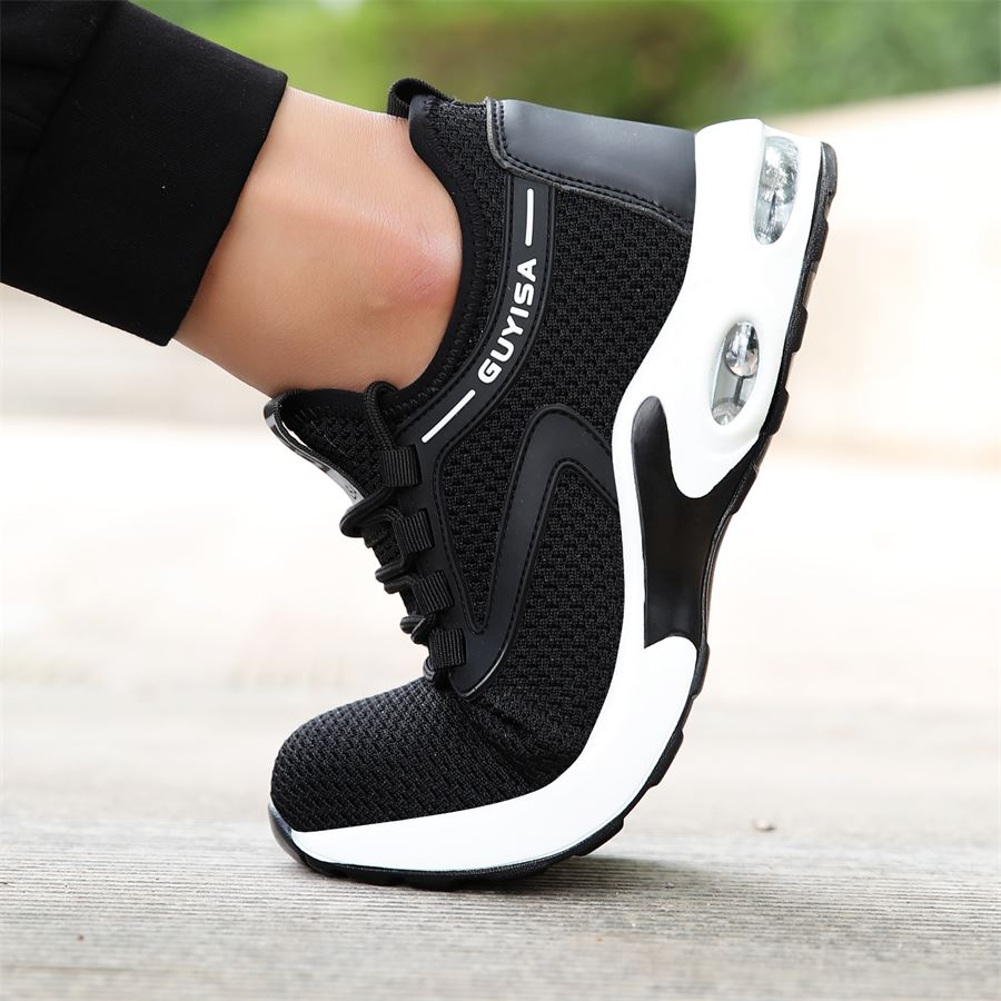 Air-Cushion Knit Safety Sneaker model 2050 in use, view 4