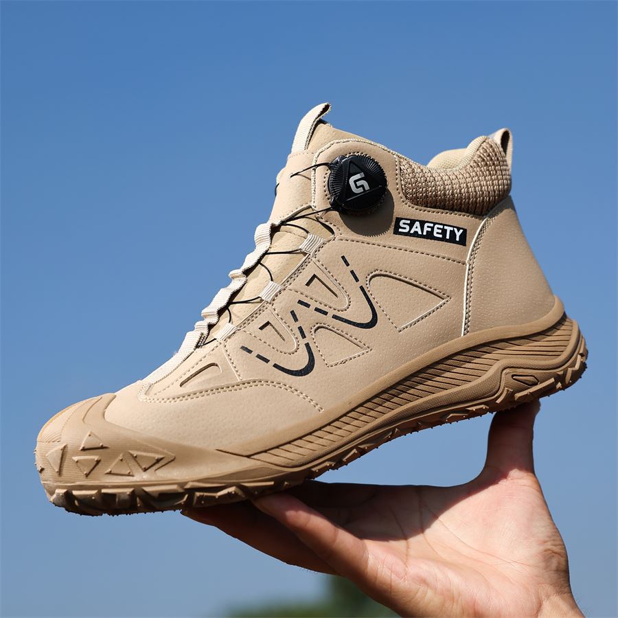 Rotary-Lace Mid-Cut Safety Boot model 5052 in use, view 6