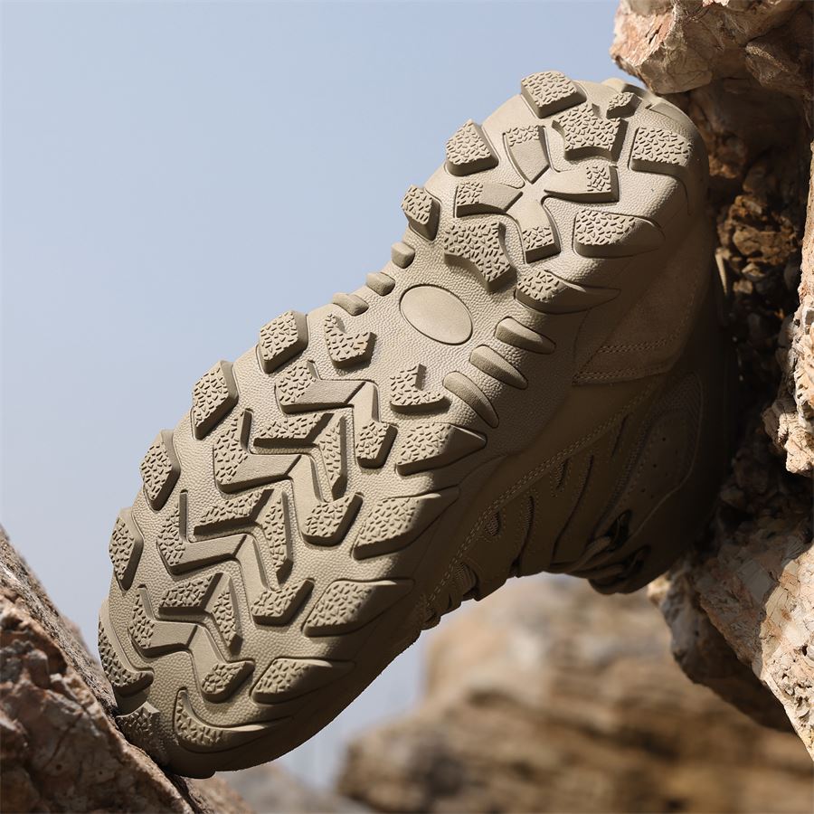 Tactical-Style Mid Safety Boot model 5057 in use, view 5