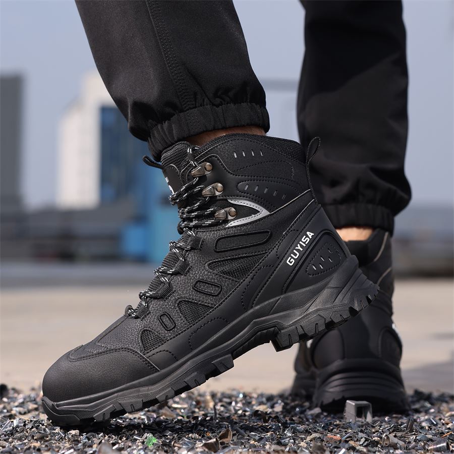 High-Top Hiker Safety Boot model 5081 in use, view 2