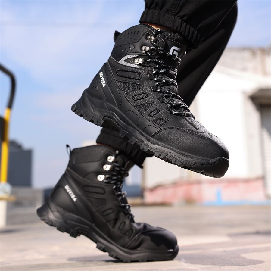High-Top Hiker Safety Boot model 5081 in use, view 5