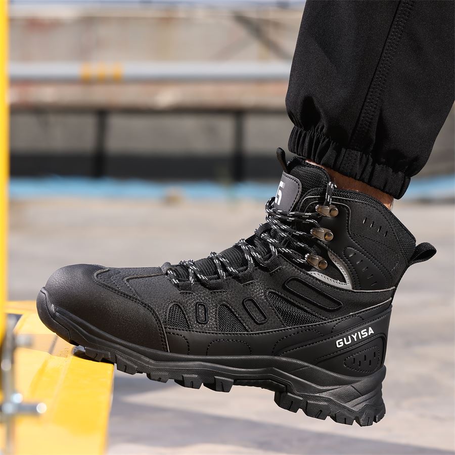 High-Top Hiker Safety Boot model 5081 in use, view 6