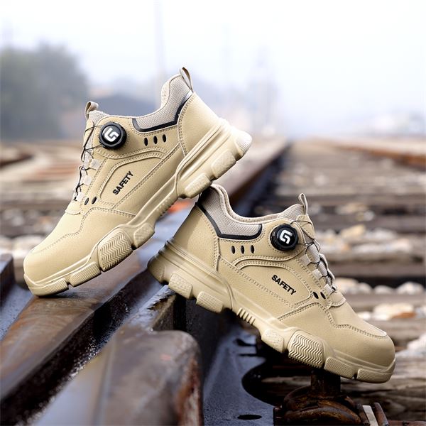 F055SL Rotary-Lace Low Safety Shoe in use