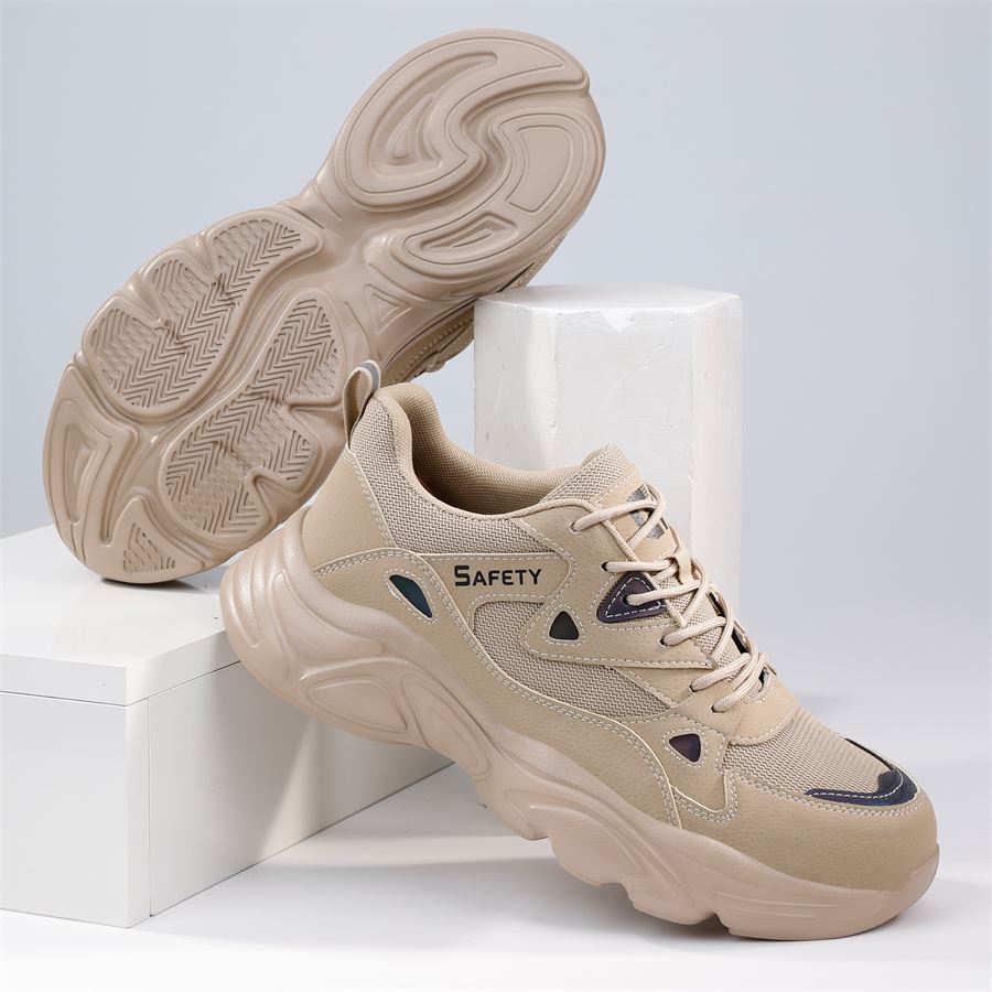 Chunky Platform Safety Sneaker model F123 in use, view 2
